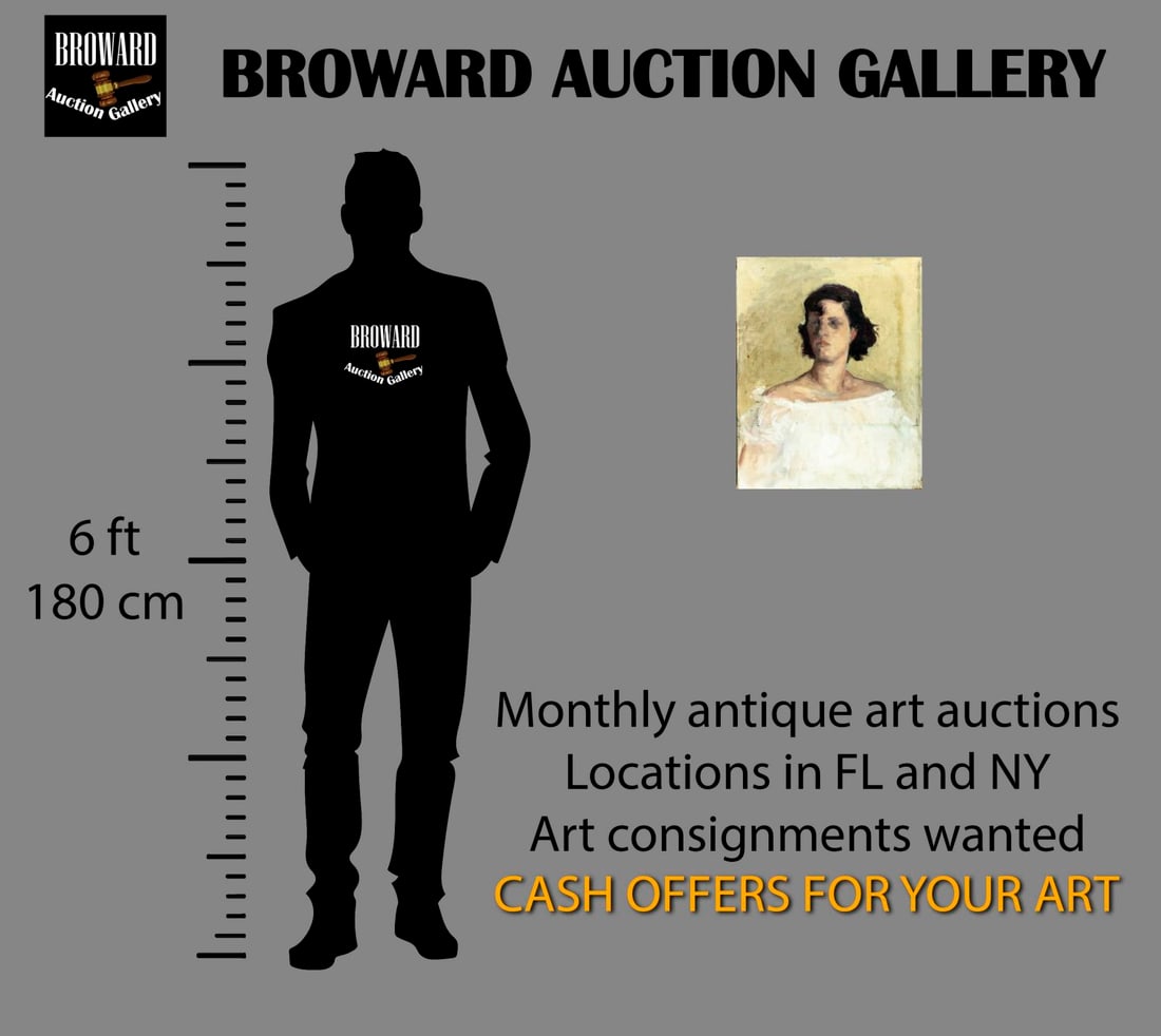 Helen DuMond (NY,CA,OR,1872-1968) oil painting - 2