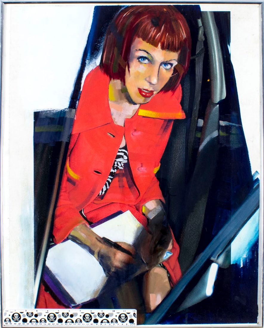 Michael Shankman (CA,CO,b 1980) oil painting - 2