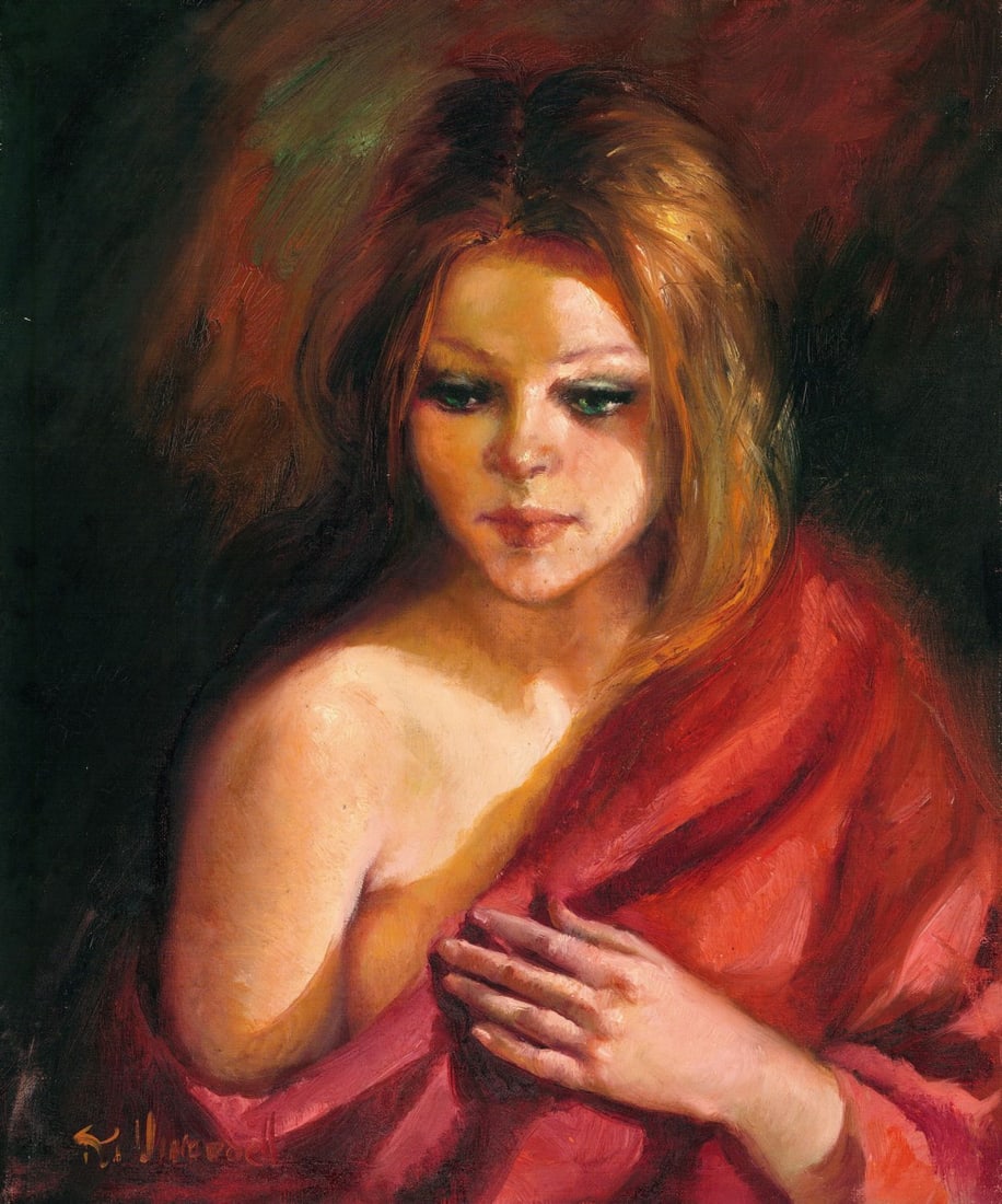 Roser Vinardell (Spain,1941-?) oil painting (1 of 11)