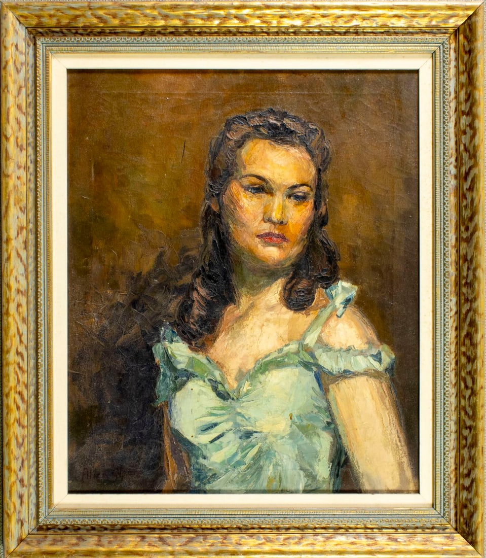 Alice Olsen (US,mid 20C) oil painting - 3