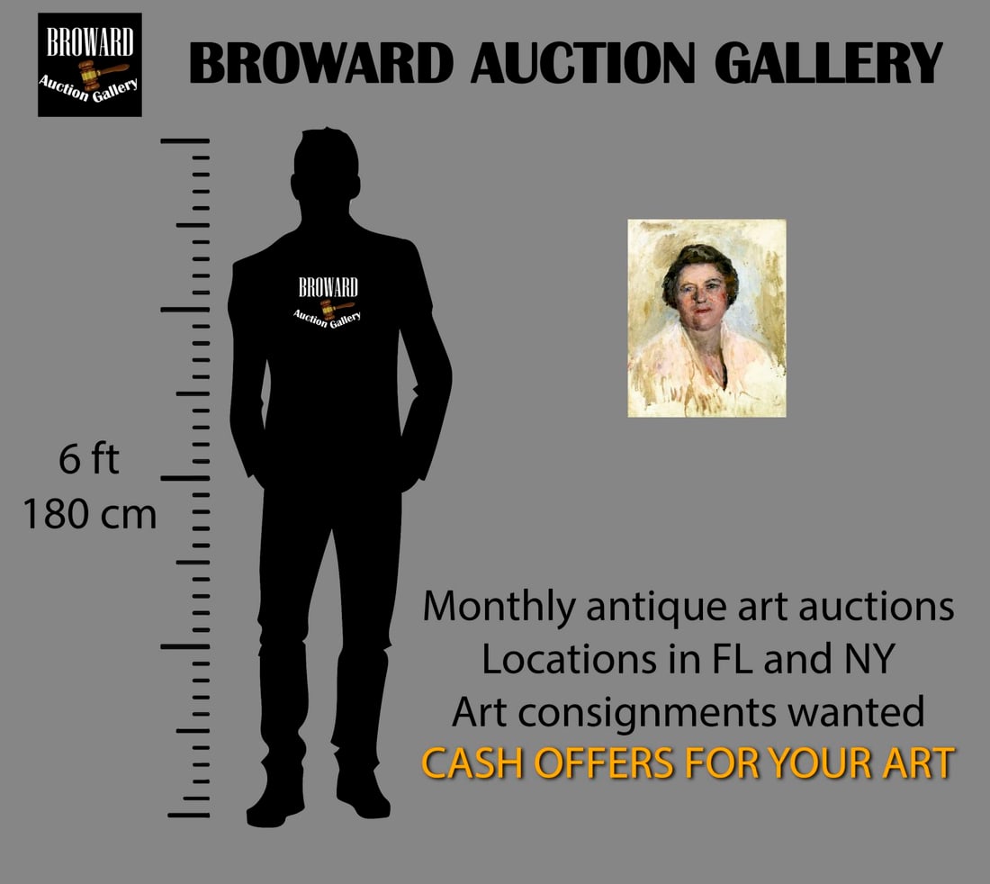 Helen DuMond (NY,CA,OR,1872-1968) oil painting - 2