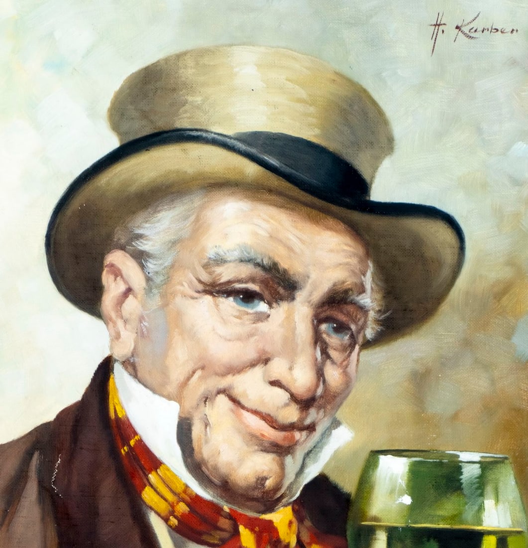 Hans Kerber (Austria,1920-?) oil painting - 6