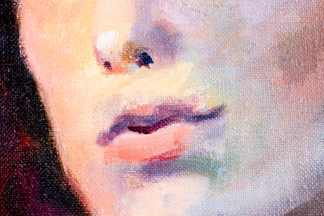 Vintage mid 20C American oil painting - 7