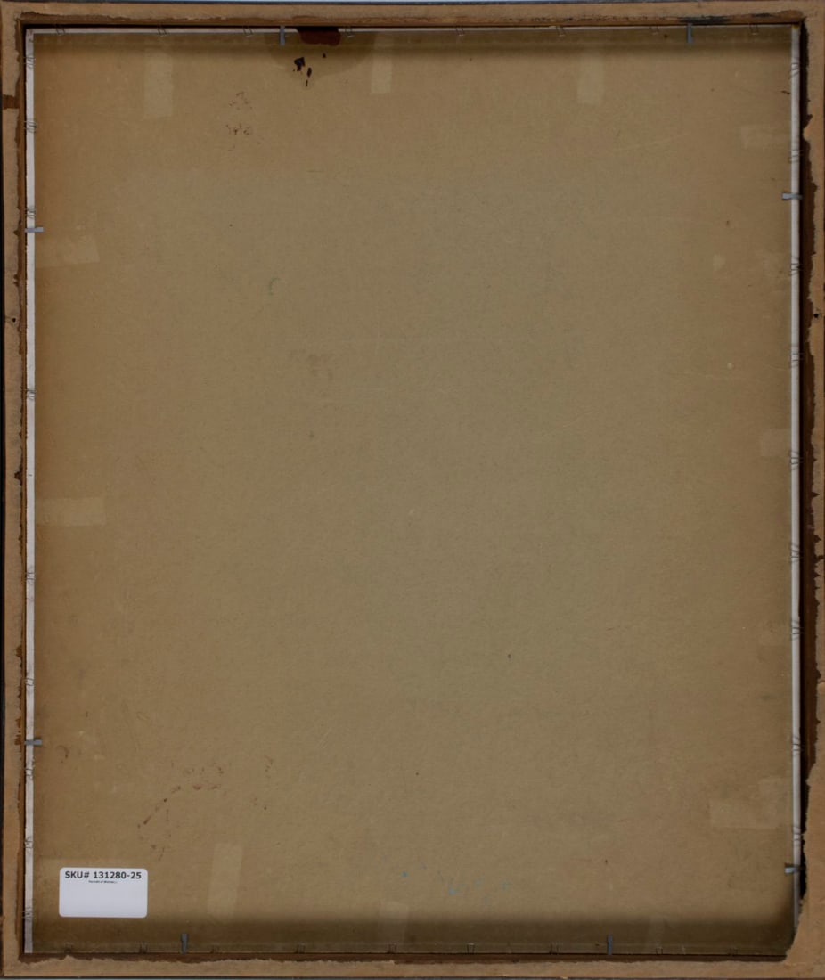 Vintage mid 20C American oil painting - 8