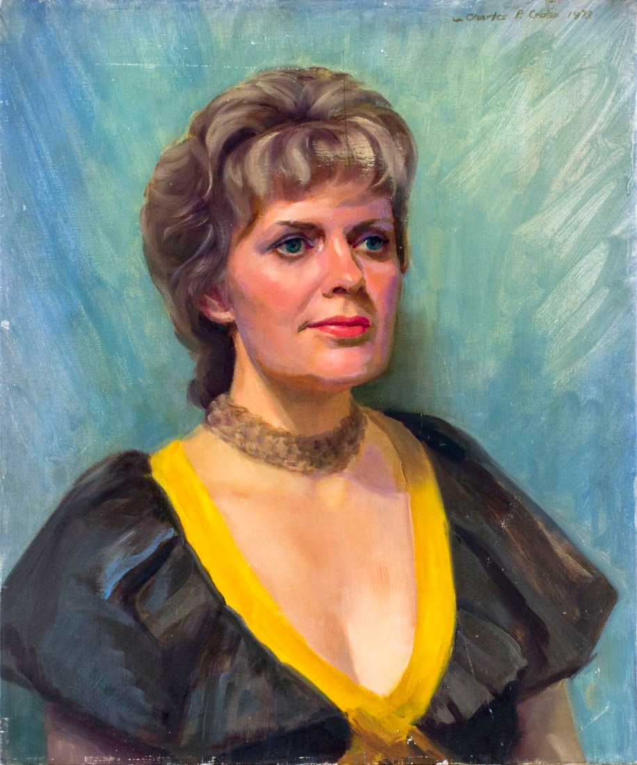 Charles Cross (CO,MD,1916-2006) oil painting (1 of 12)