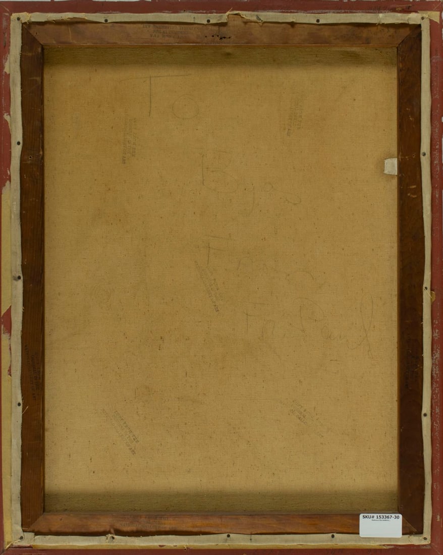 Antique early 20C British oil painting AFTER Giovanni Battista Tiepolo - 8