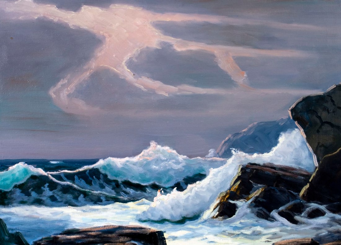 George Holloway (NJ,20C) oil painting - 5