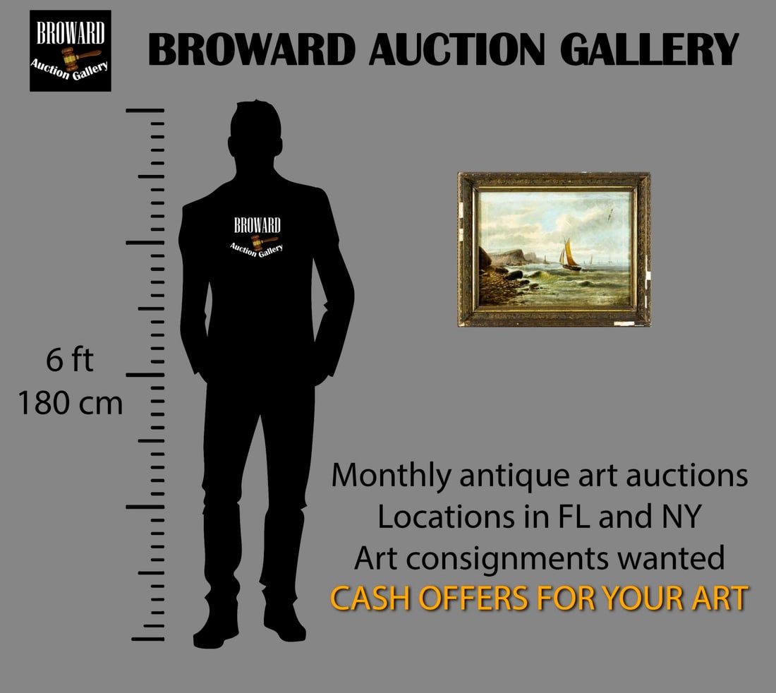 Edward Heaton (UK,1824-?) oil painting antique - 2