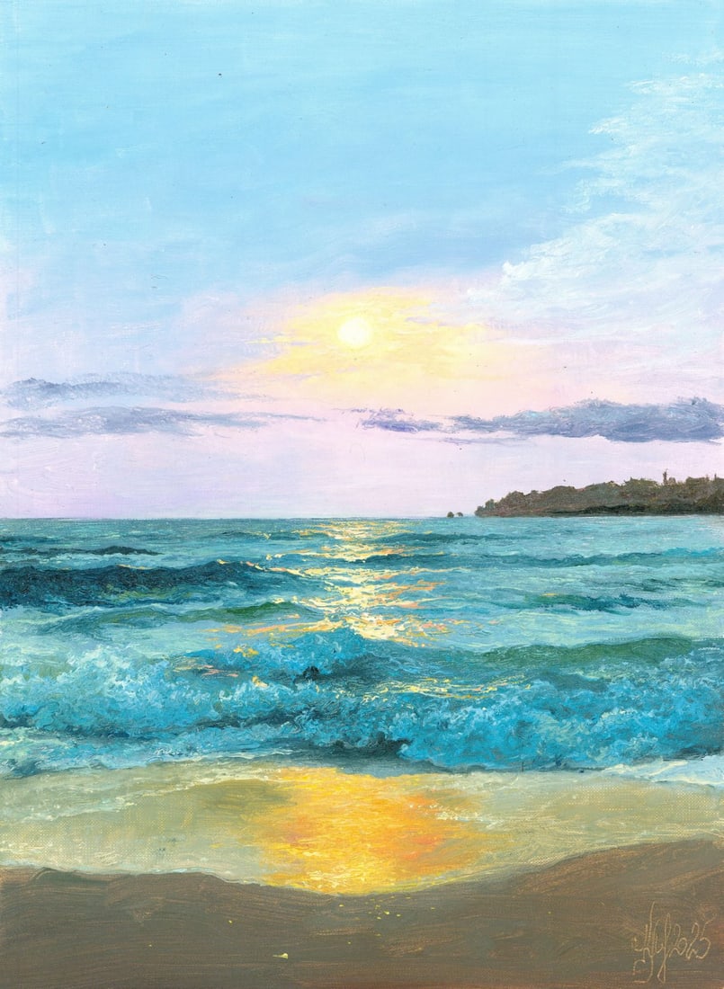 Yuri Klapoukh (Ukraine,20/21C) oil painting (1 of 12)