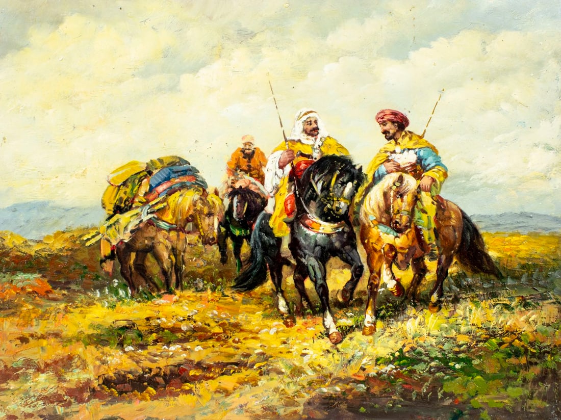 Vintage 20C American oil painting (1 of 13)