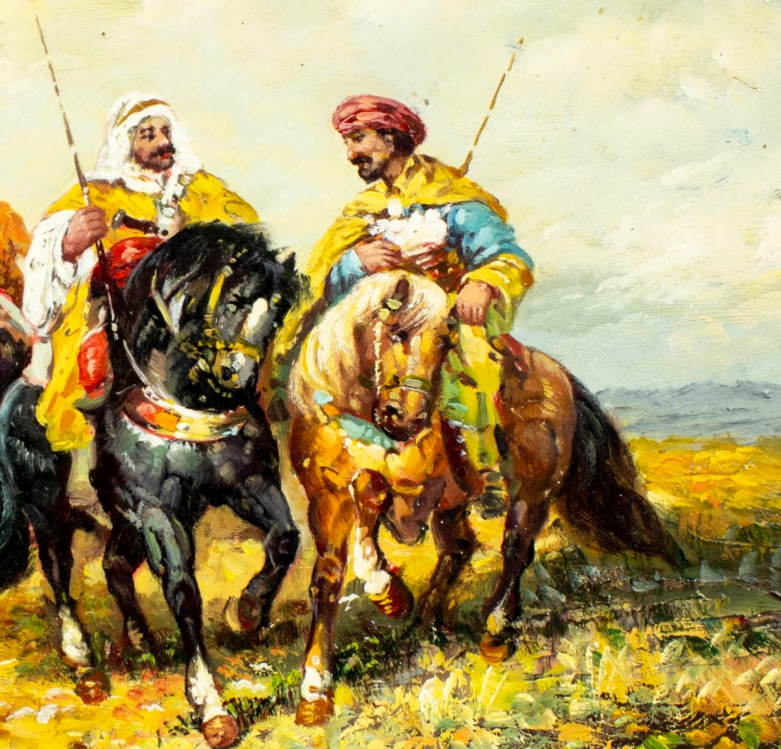 Vintage 20C American oil painting - 6