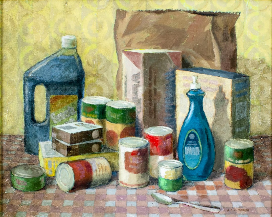 James O'Brien (DC,MD,20C) oil painting (1 of 13)