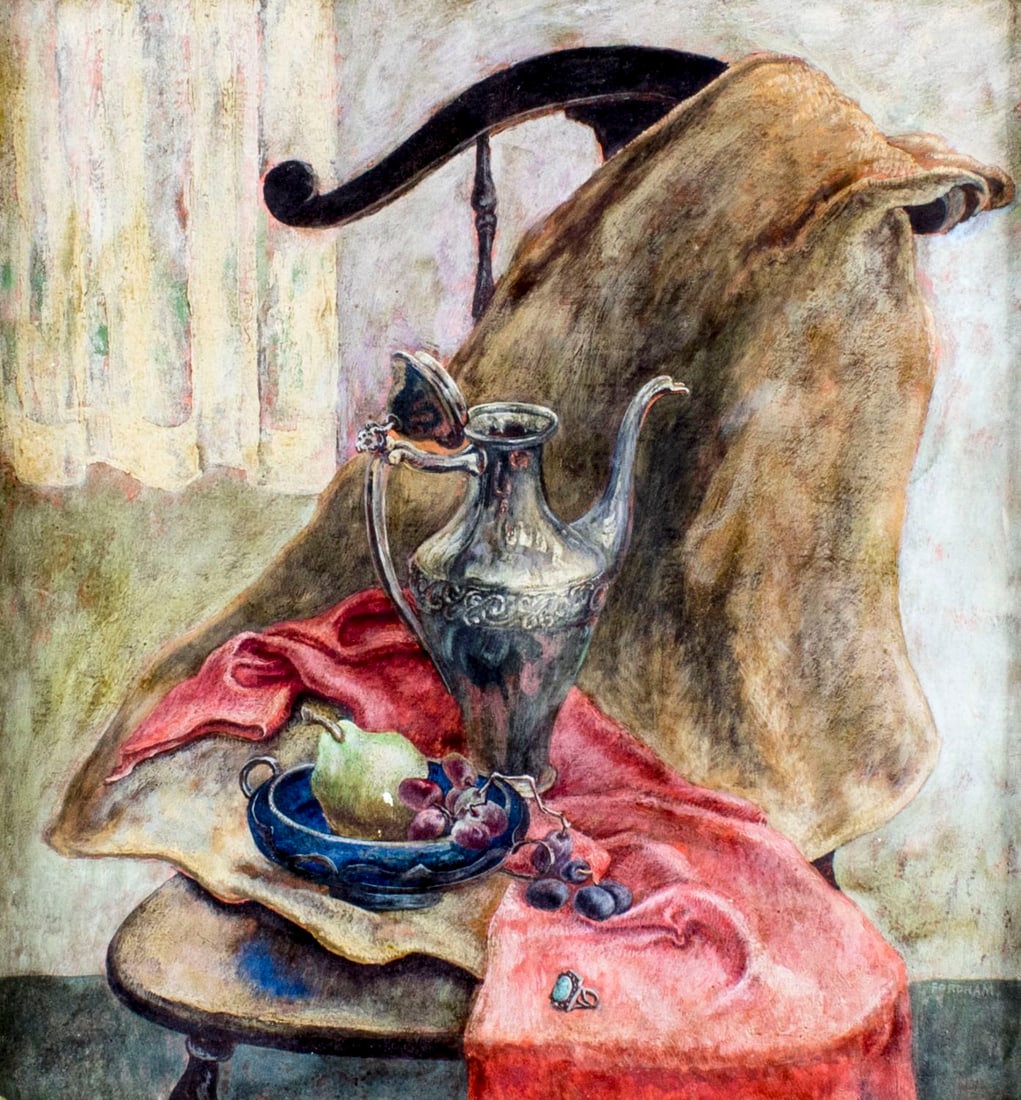 Elwood James Fordham (CA,1913-1981) oil painting (1 of 12)