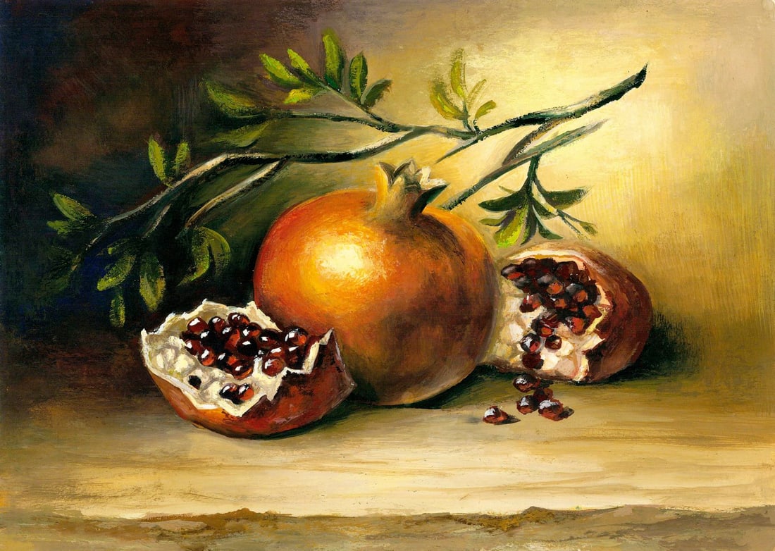 Victoria Holiyat (Ukraine,20/21C) oil painting (1 of 12)