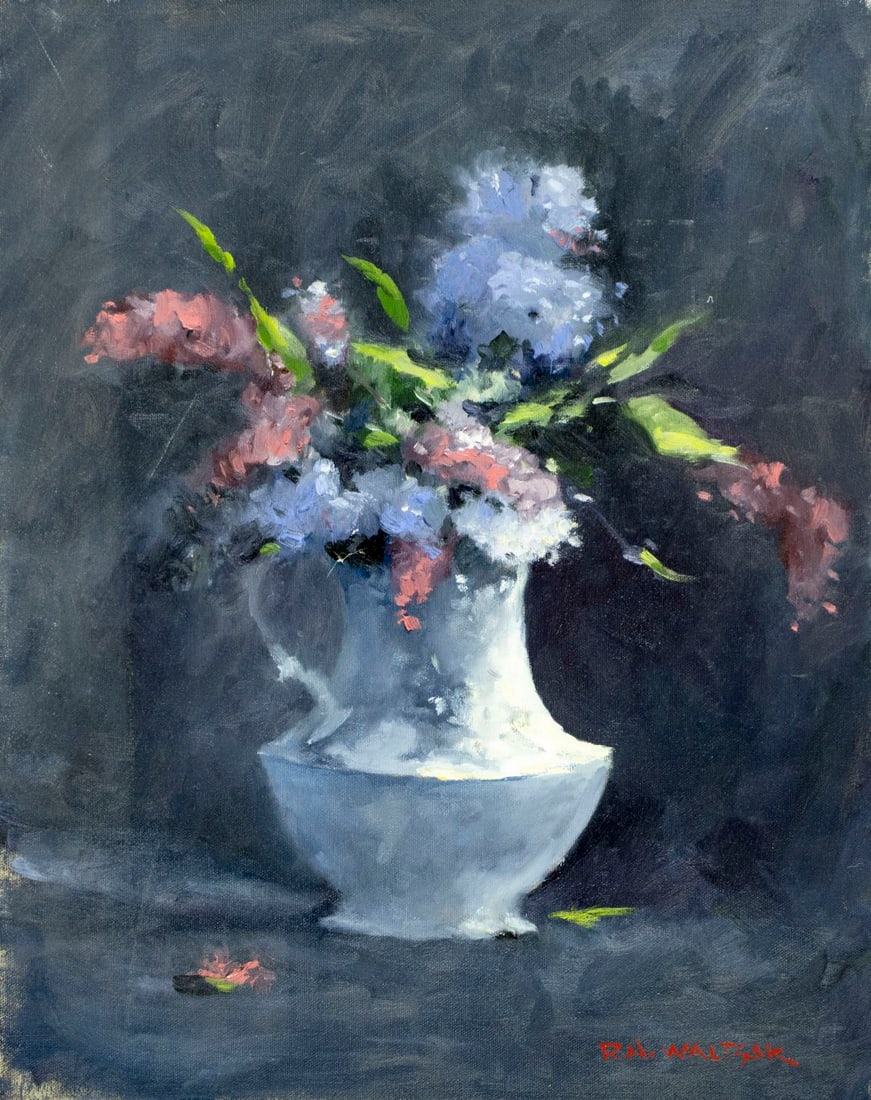 Robert Waltsak (NJ,b 1944) oil painting (1 of 12)