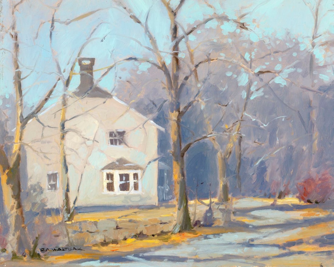 Robert Waltsak (NJ,b 1944) oil painting (1 of 12)