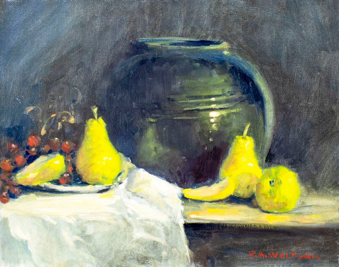 Robert Waltsak (NJ,b 1944) oil painting (1 of 11)