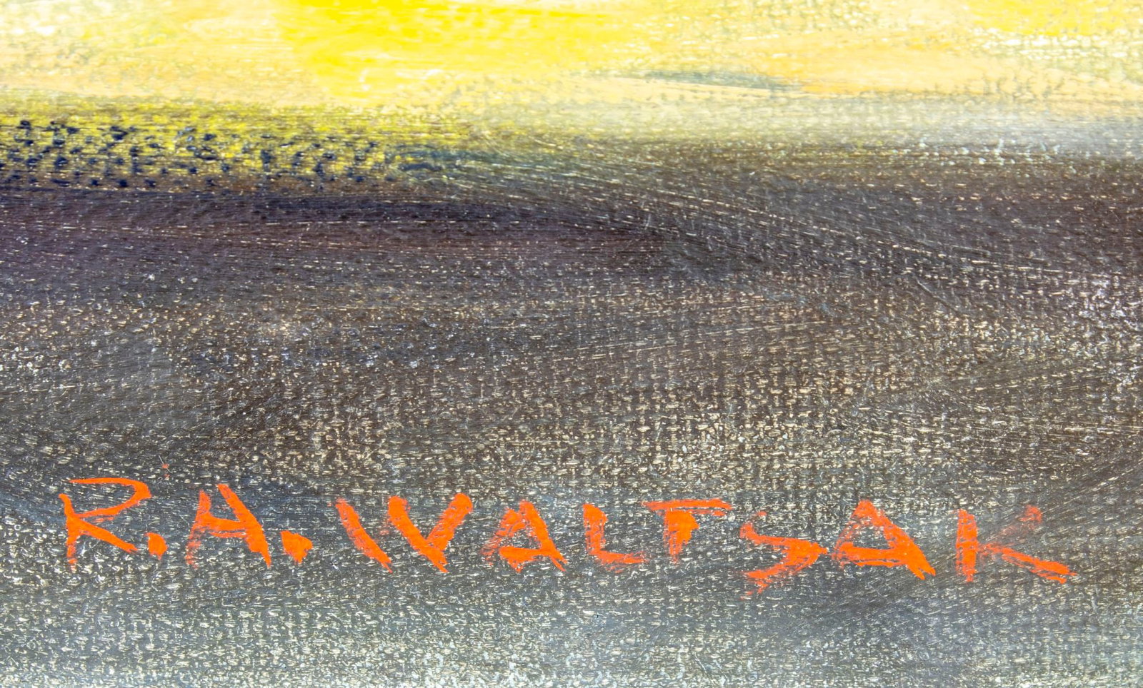 Robert Waltsak (NJ,b 1944) oil painting - 3