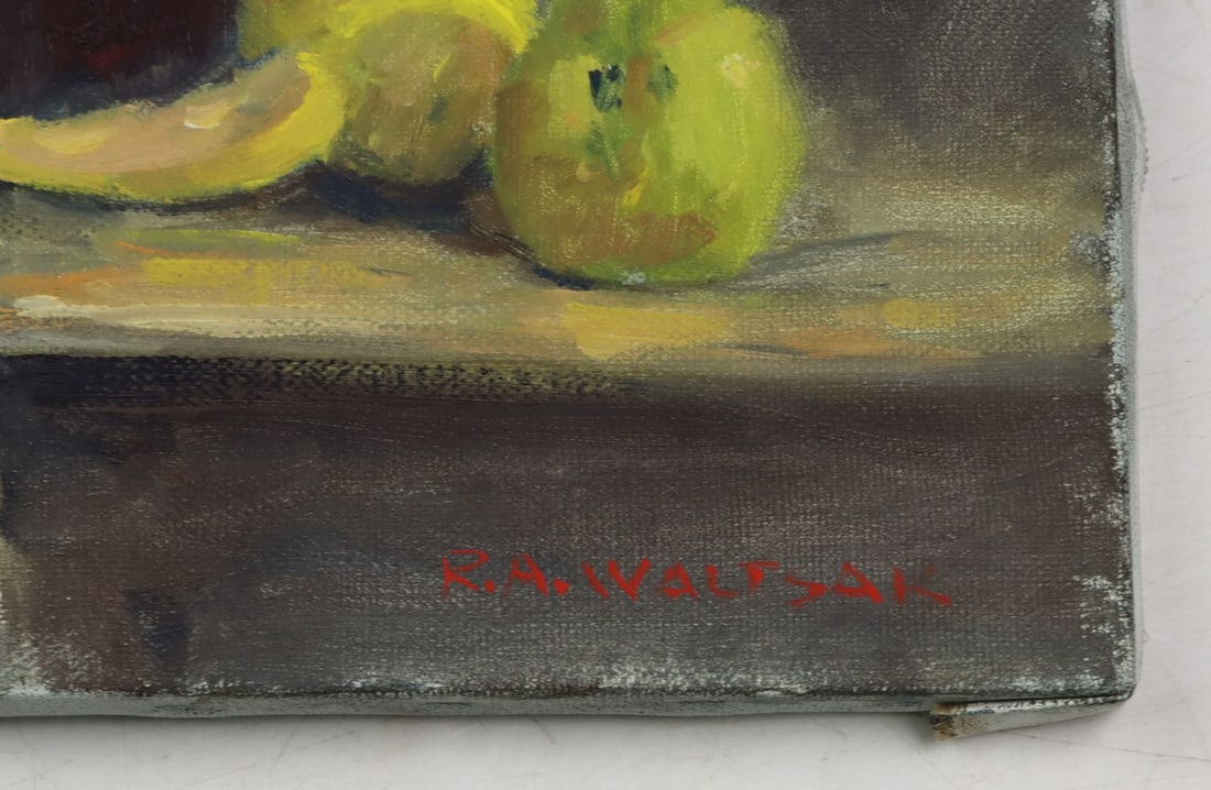 Robert Waltsak (NJ,b 1944) oil painting - 9