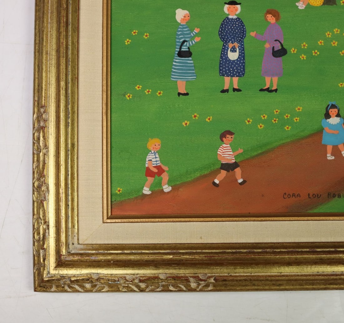 Cora Lou Brown Robinson (LA,1936-?) oil painting - 10