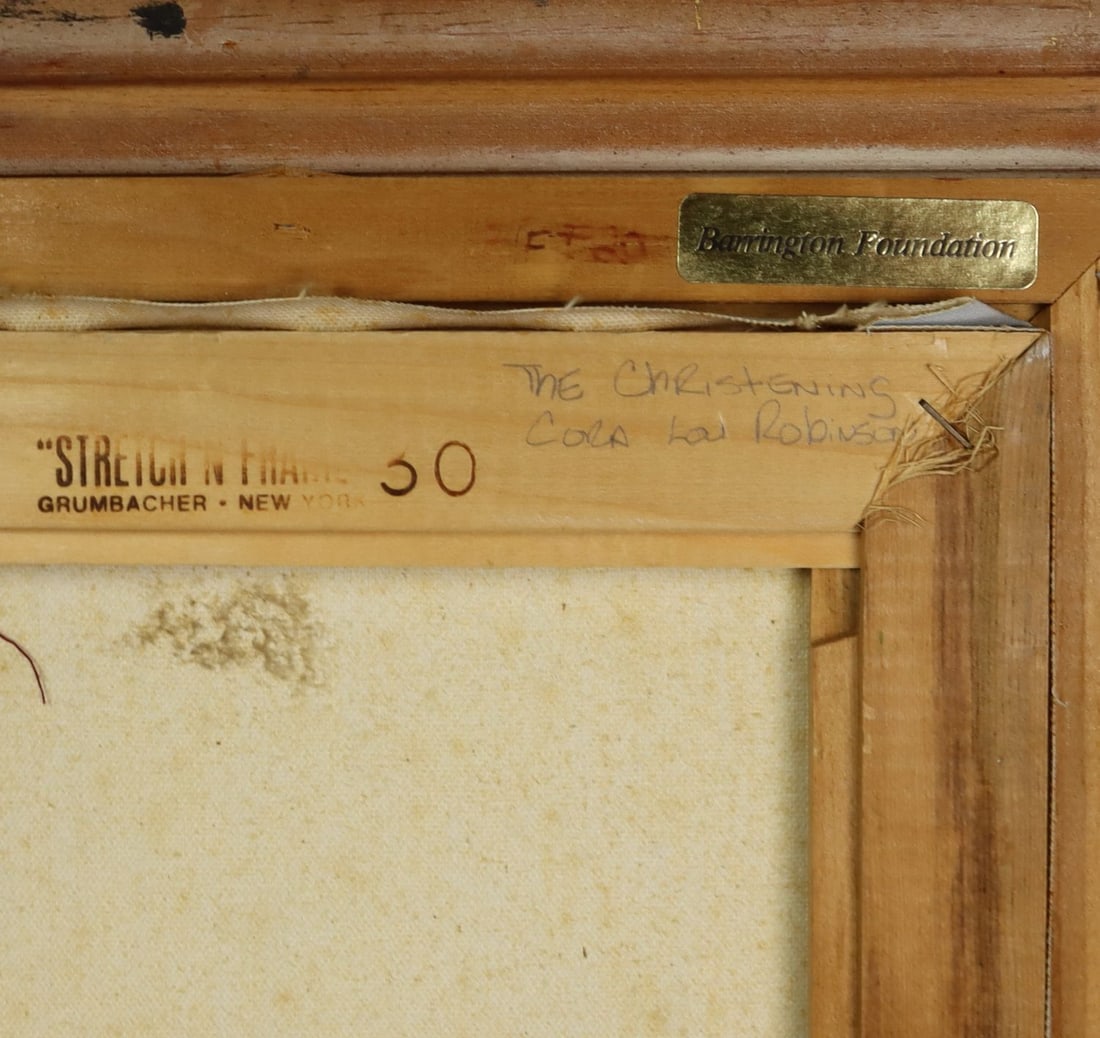 Cora Lou Brown Robinson (LA,1936-?) oil painting - 13