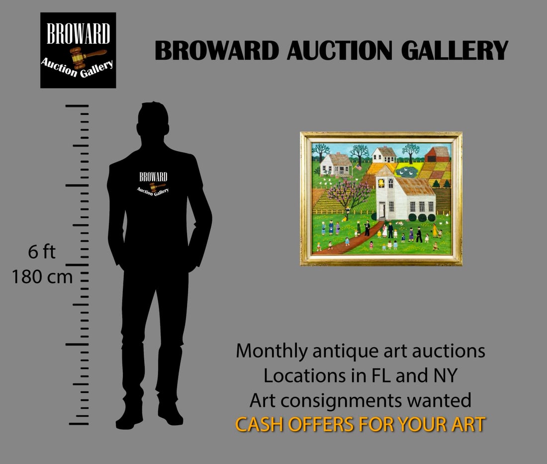 Cora Lou Brown Robinson (LA,1936-?) oil painting - 2