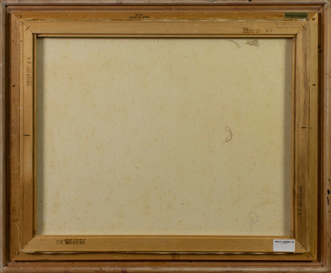 Cora Lou Brown Robinson (LA,1936-?) oil painting - 9