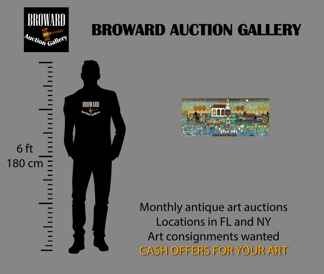 Jack Beverland (FL,1939-2023) acrylic painting - 2