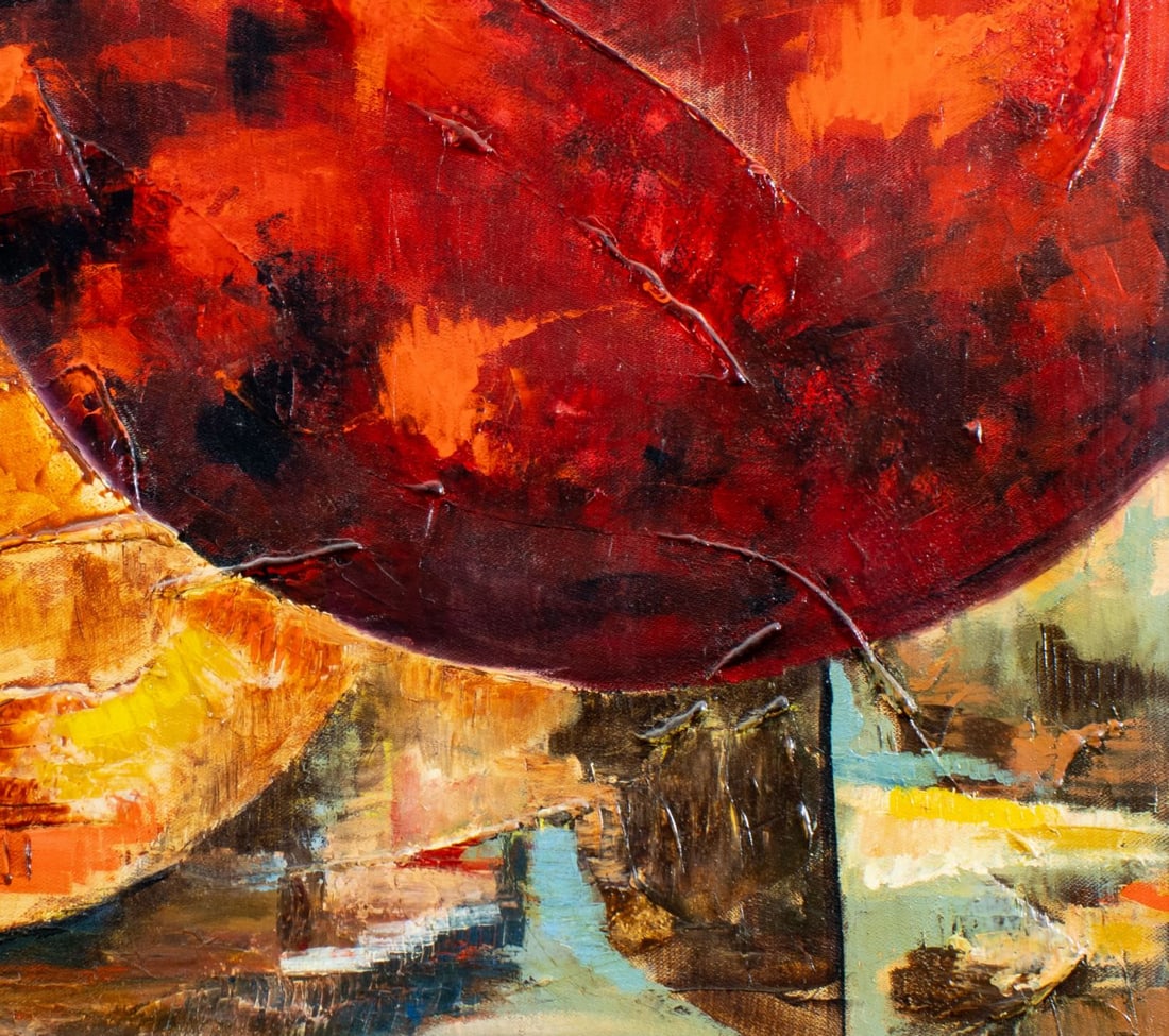 Pios Rodaman (FL,Brazil,b 1953) acrylic painting - 7