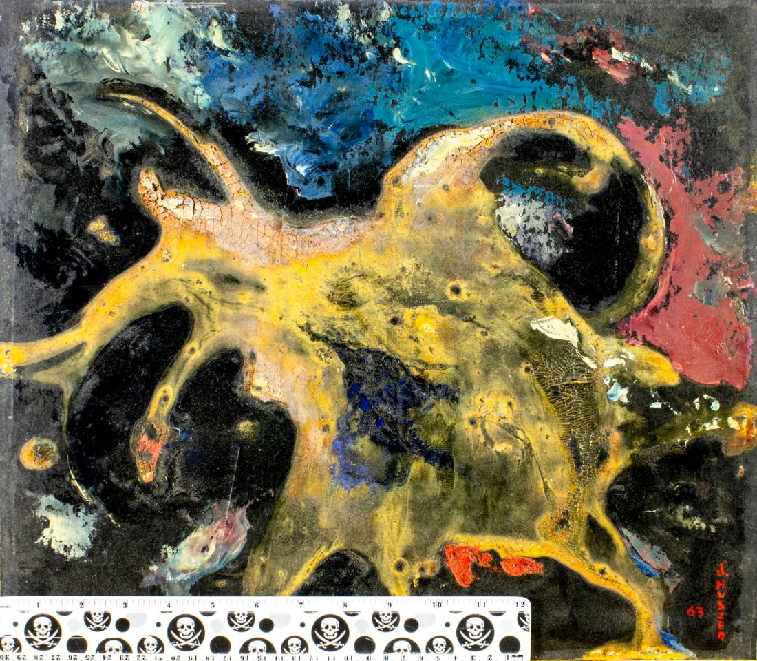 John Huszer (RI,1912-1983) oil painting - 2