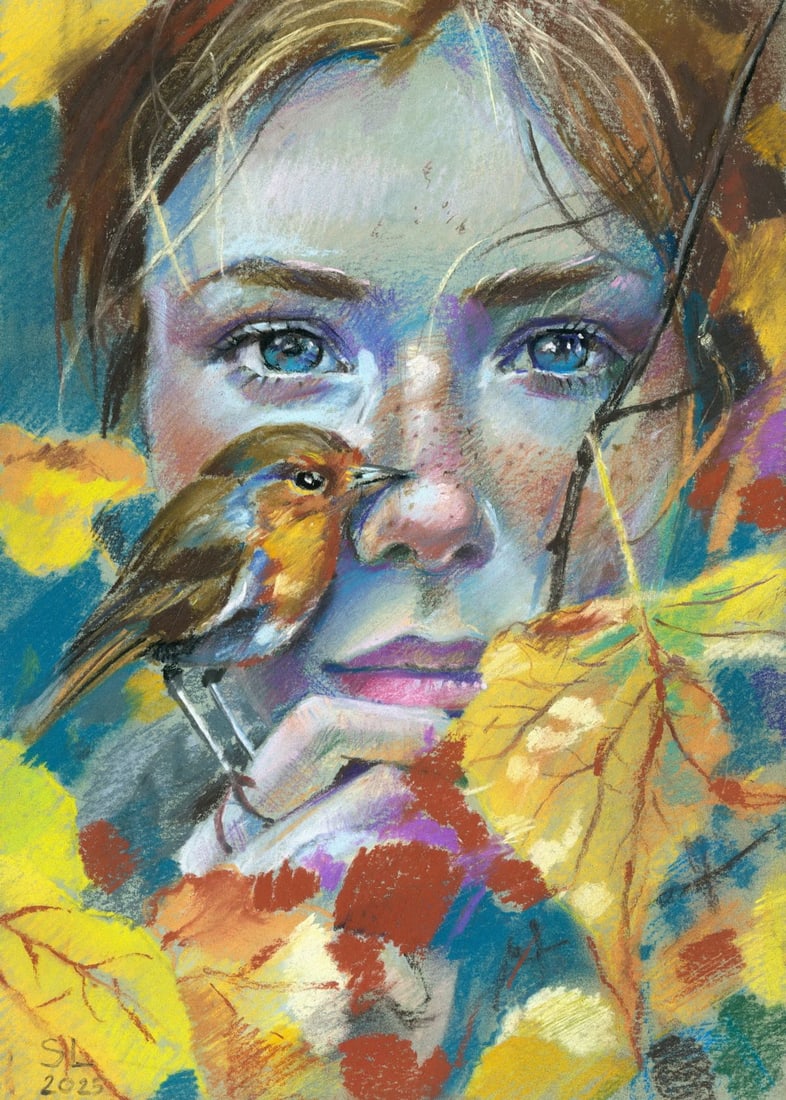 Lyudmila Siabro (Ukraine,20/21C) pastel painting (1 of 12)