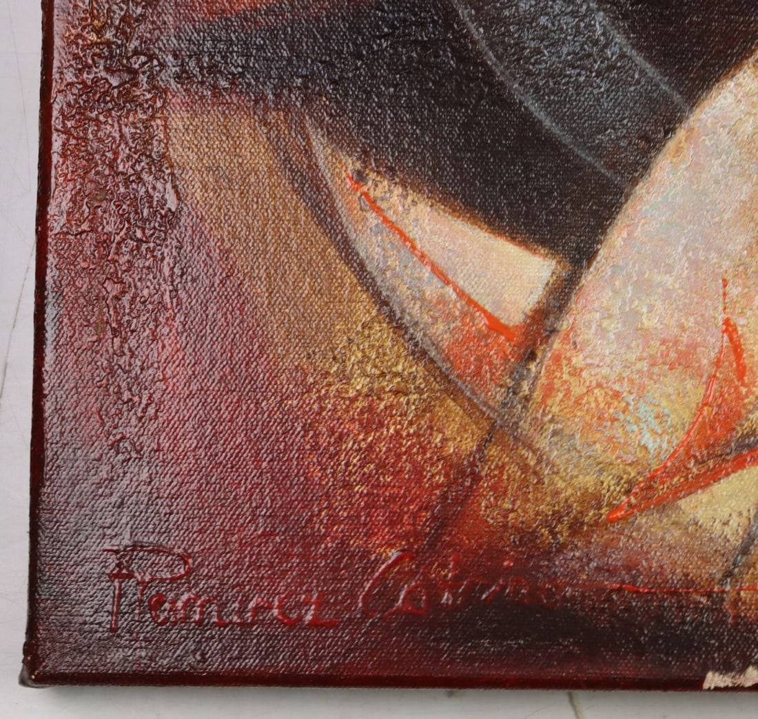 Juan Cotrino (US,Colombia,b 1968) acrylic painting - 10