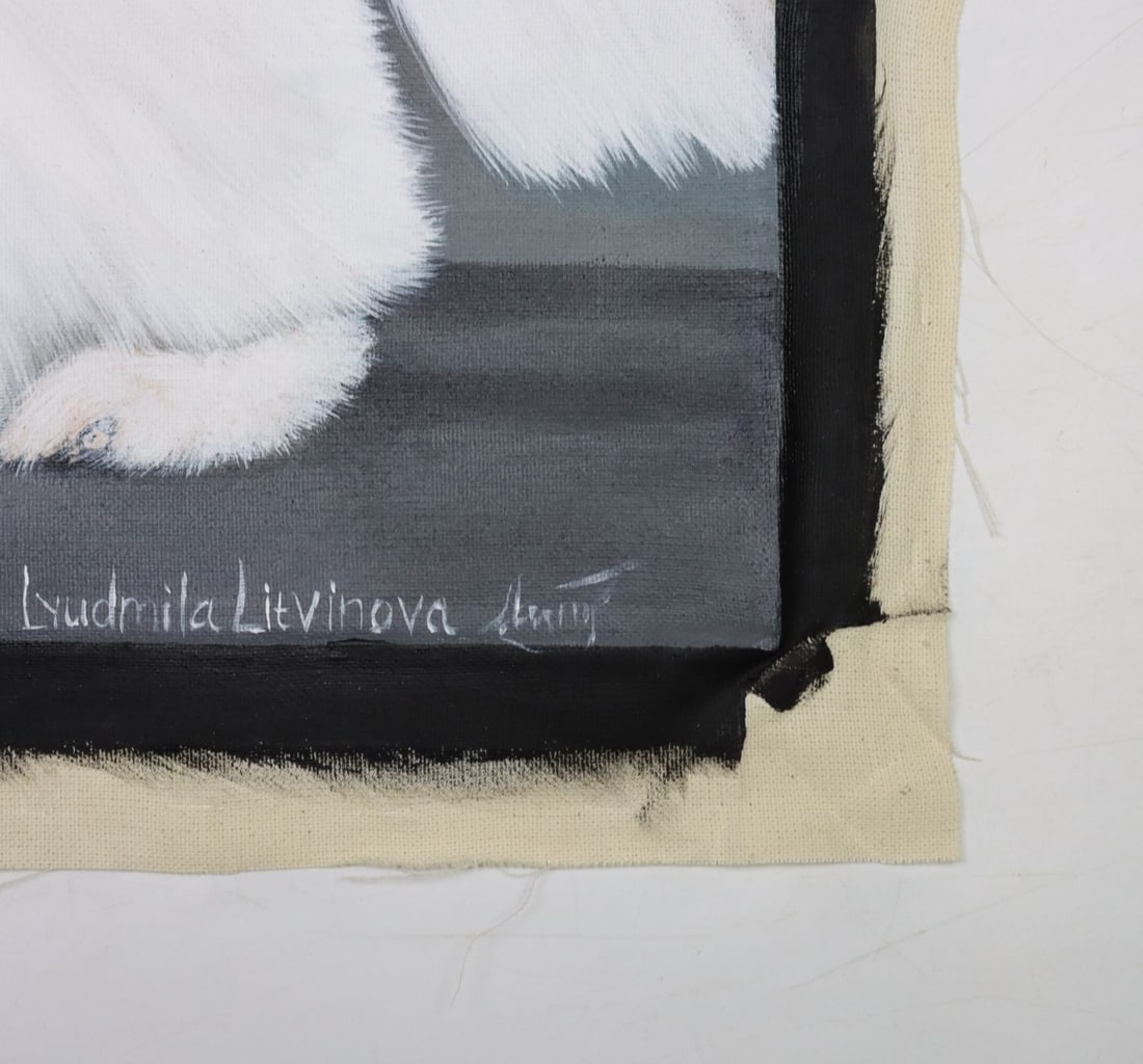 Lyudmila Litvinova (Russia,b 1991) acrylic painting - 10