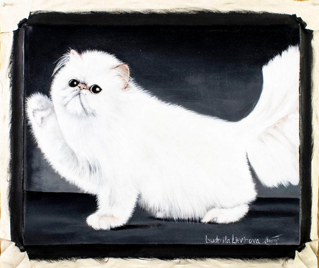 Lyudmila Litvinova (Russia,b 1991) acrylic painting - 3