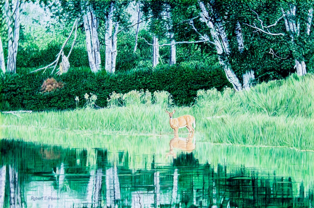 Robert Pease (MA,1925-2004) oil painting (1 of 12)