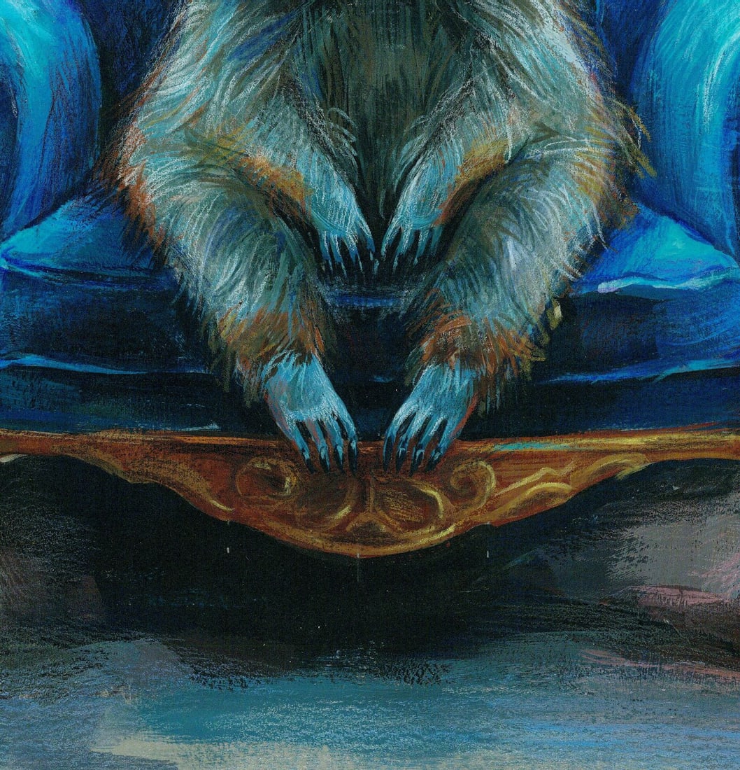 Svetlana Yukhymiuk (Ukraine,20/21C) mixed media painting - 6