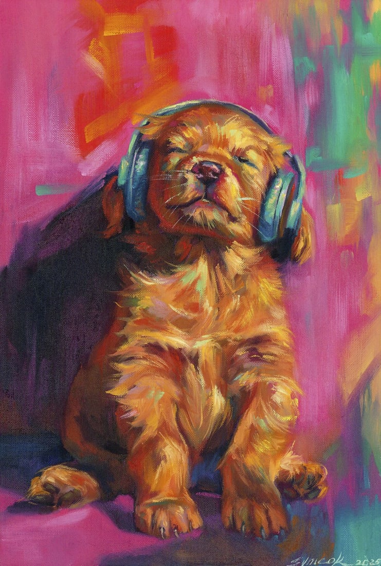 Tatiana Synieok (Ukraine,20/21C) oil painting (1 of 12)