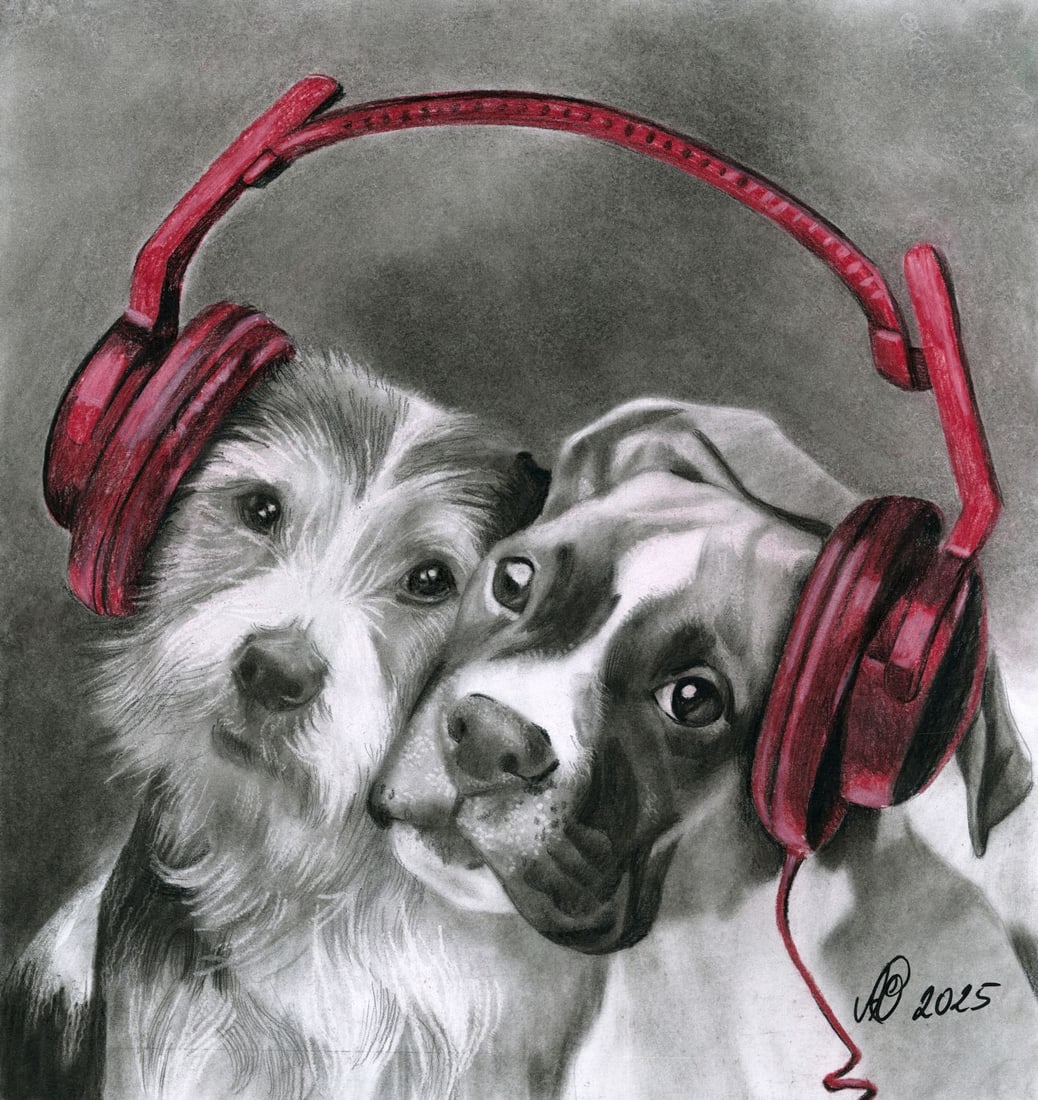 Julia Abramova (Ukraine,20/21C) pastel painting (1 of 12)