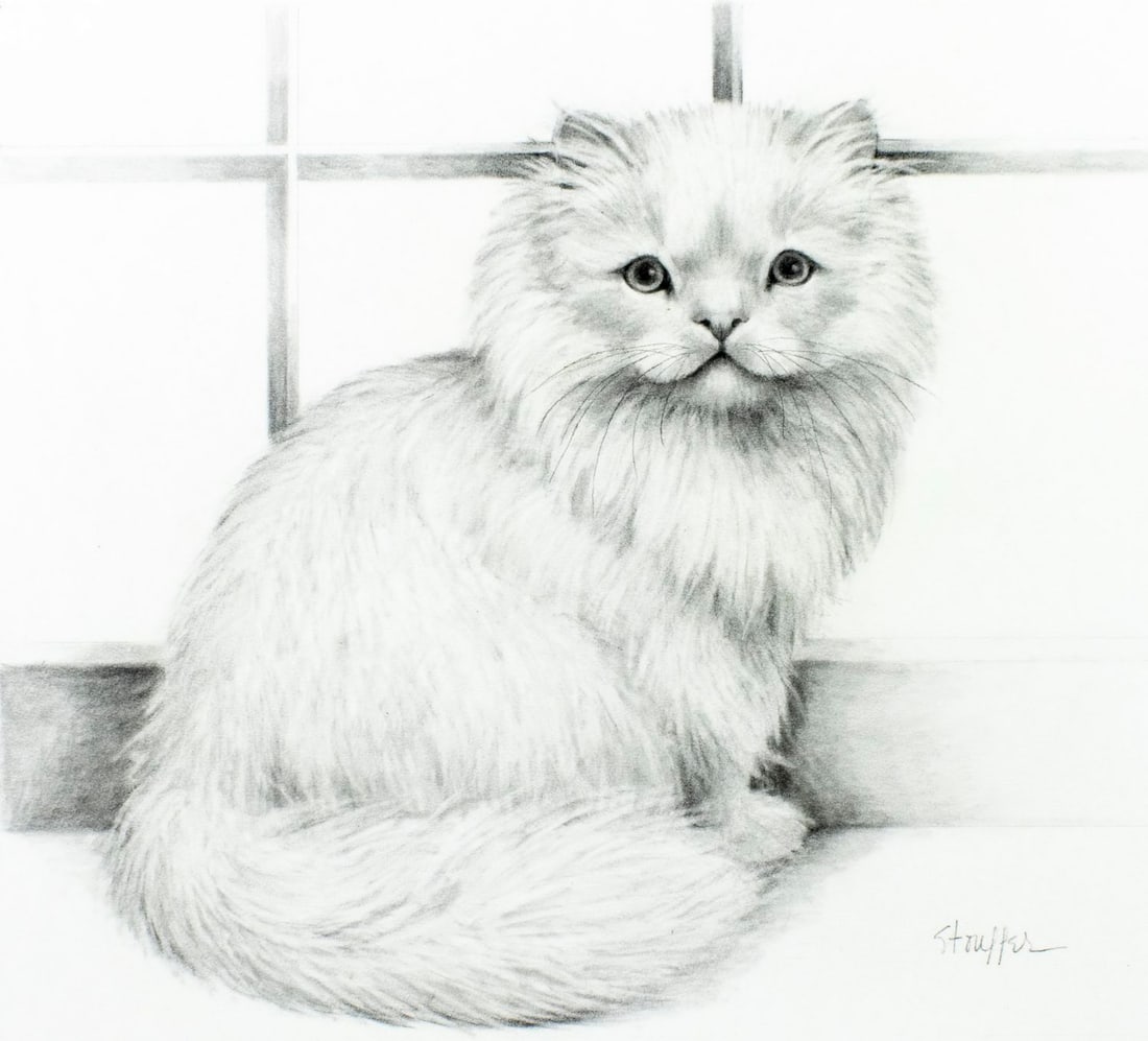 Stephanie Stouffer (VT,20/21C) graphite painting (1 of 14)