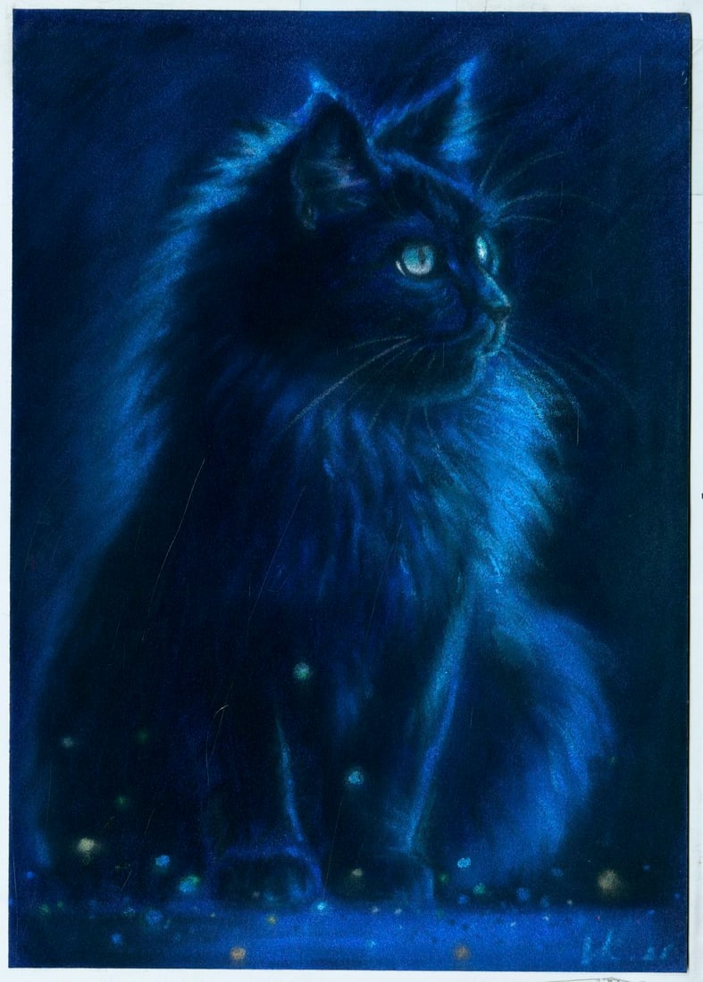 Ksenia Vasilchenko (Ukraine,b 1996) pastel painting - 3