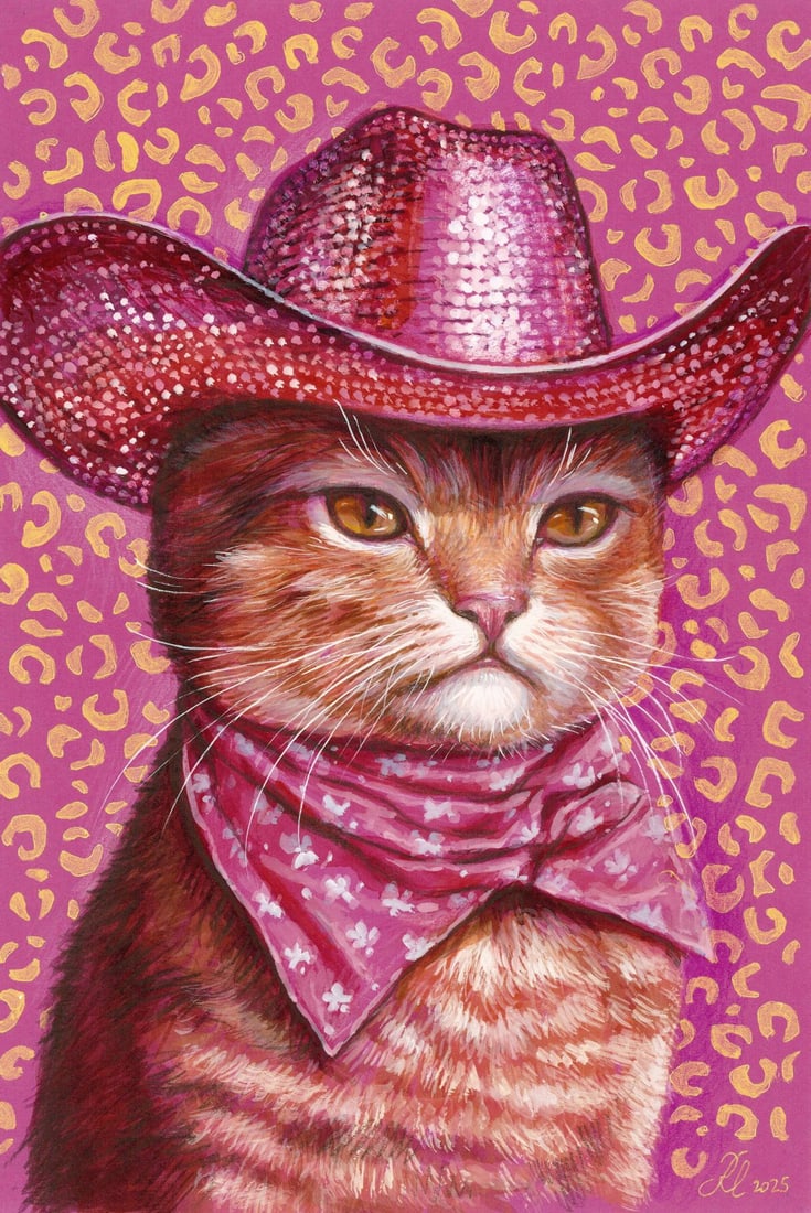 Lyudmila Rudenko (Ukraine,20/21C) mixed media painting (1 of 10)