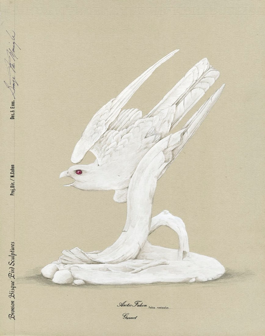 George McMonigle (PA,Hawaii,b 1951) gouache painting (1 of 13)