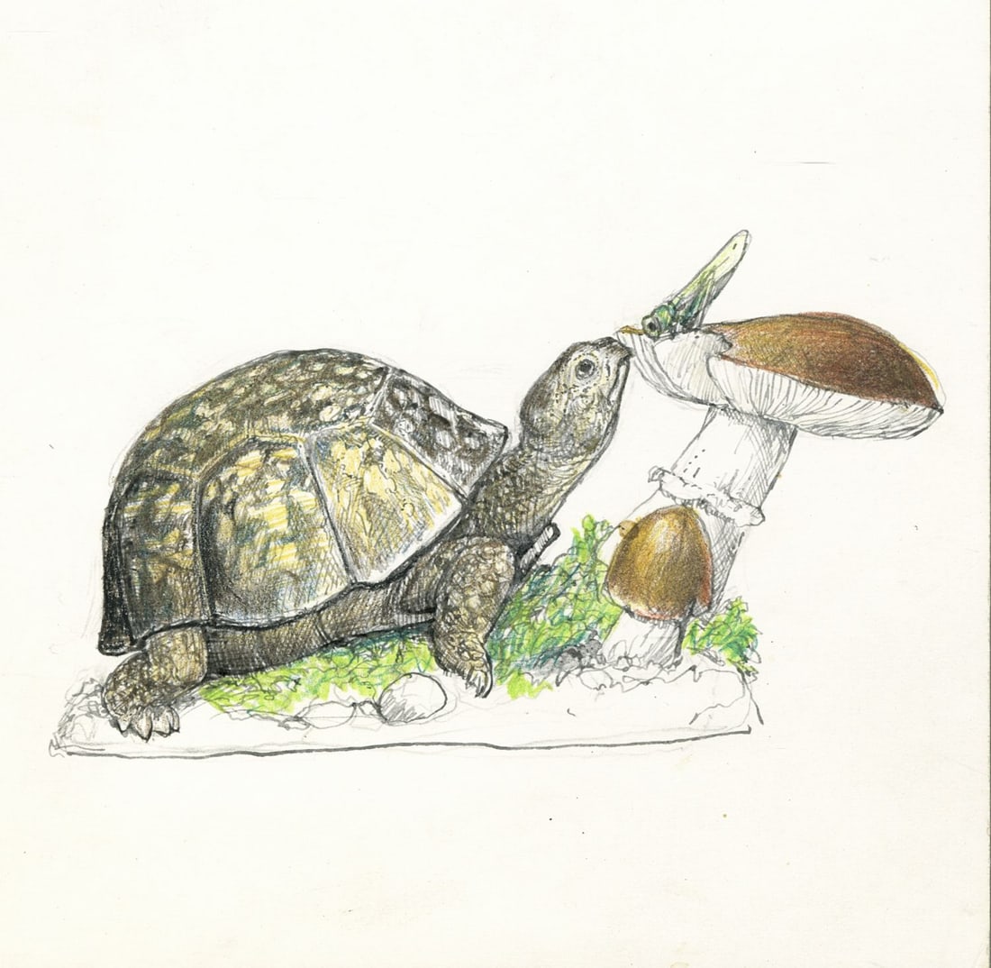 Gianni Benvenuti (Italy,US,1926-2005) watercolor painting (1 of 10)