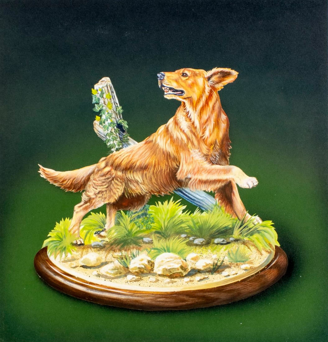 DePersico (PA,20C) gouache painting (1 of 12)