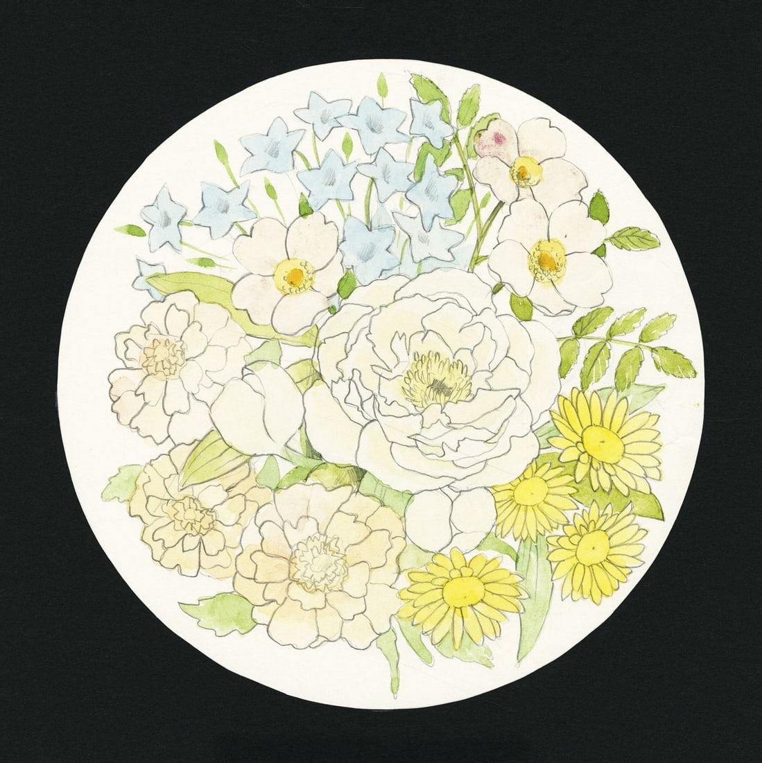 Stuart Lafford (UK,1953-2016) watercolor painting (1 of 11)