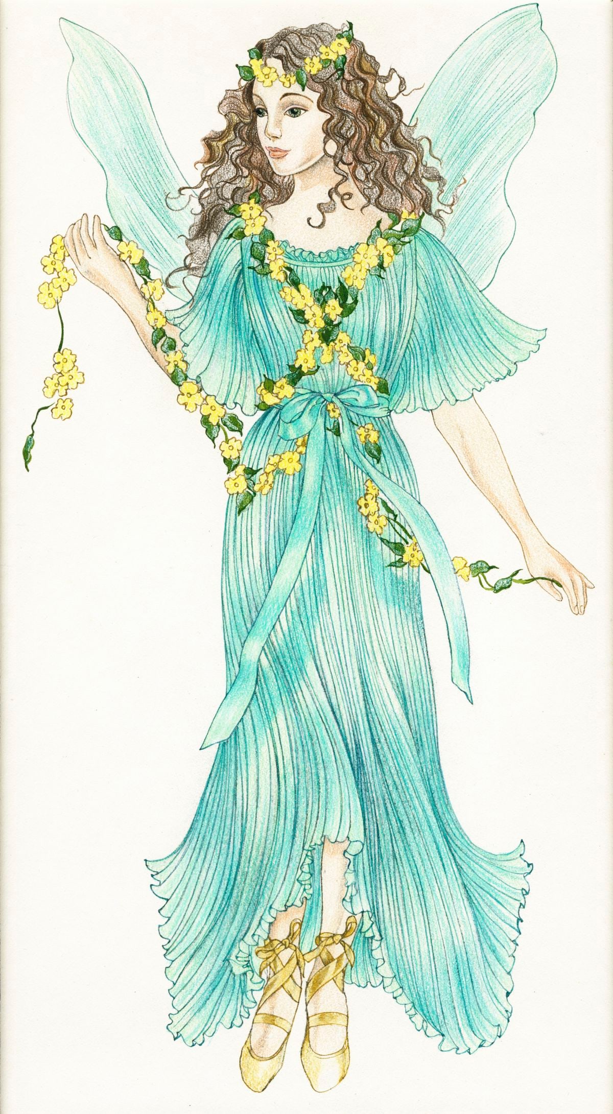 Joan Smith Pilallis (PA,1947-2022) pastel painting (1 of 11)