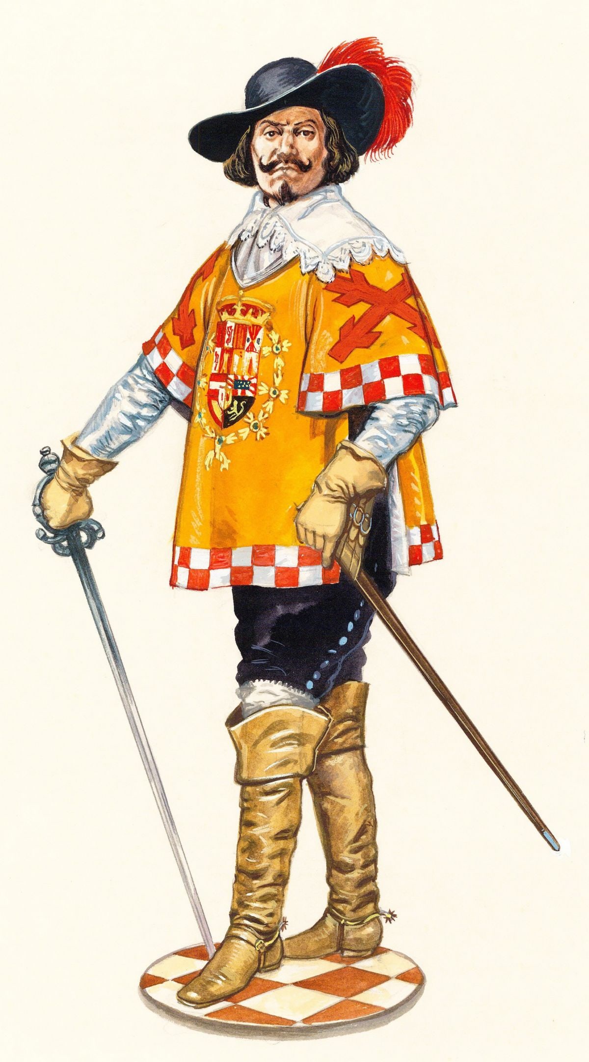 Gerry Embleton (UK,1941-?) gouache painting (1 of 12)