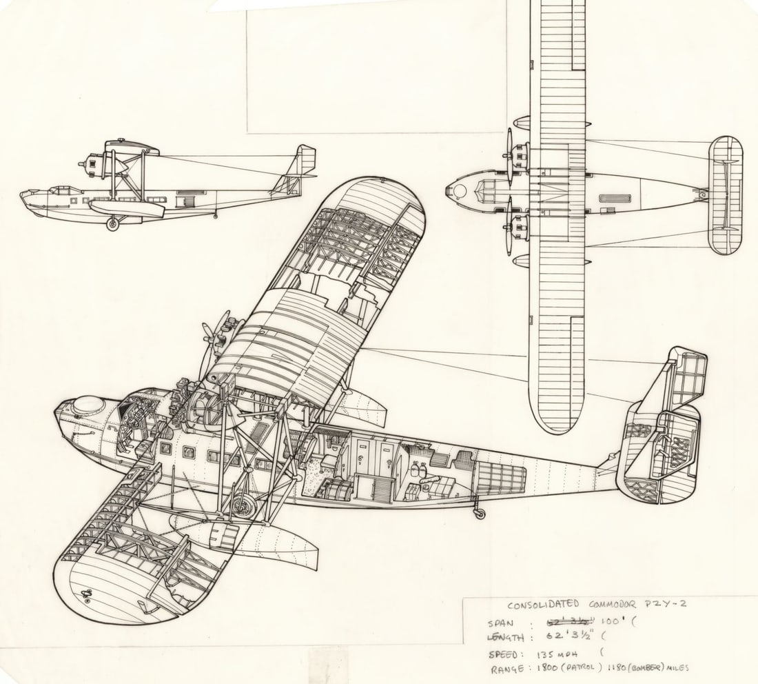 John Batchelor (UK,1936-2019) ink painting (1 of 11)