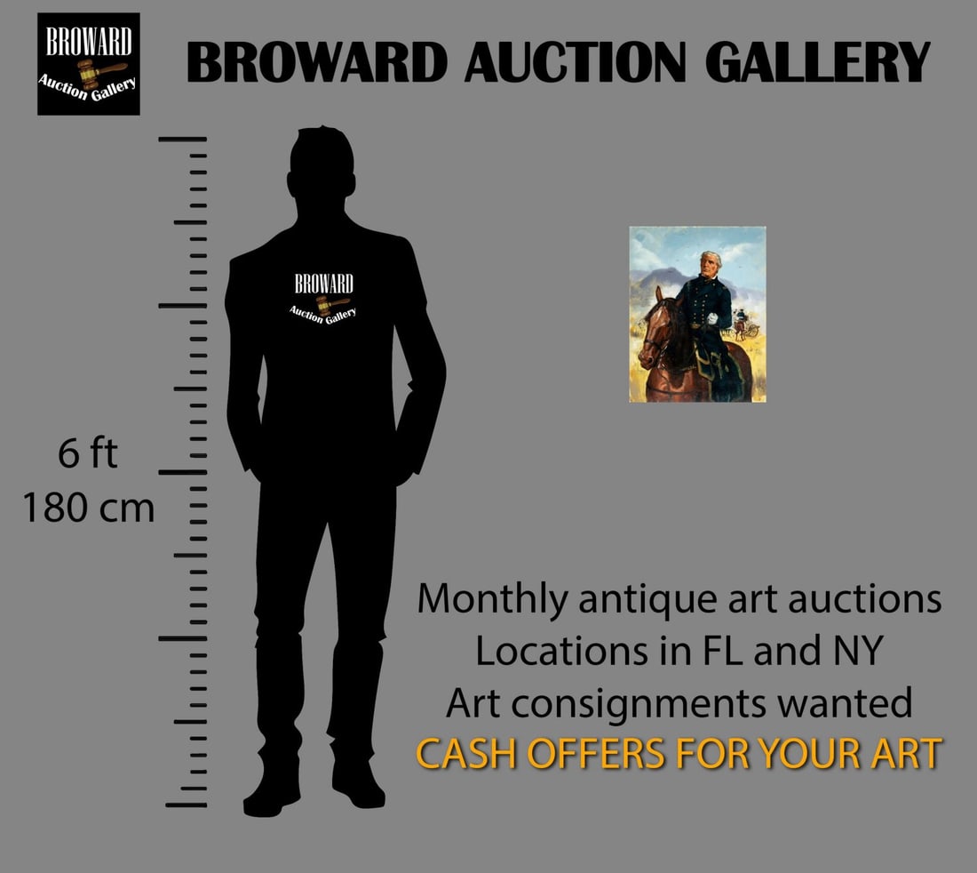 Alton Tobey (CT,1914-2005) oil painting - 2