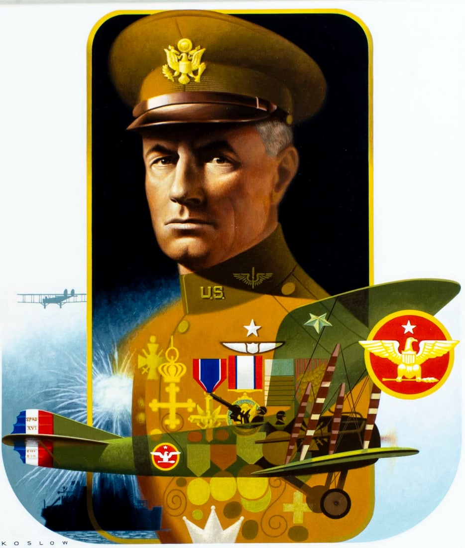 Howard Koslow (NJ,NY,1924-2016) oil painting (1 of 14)